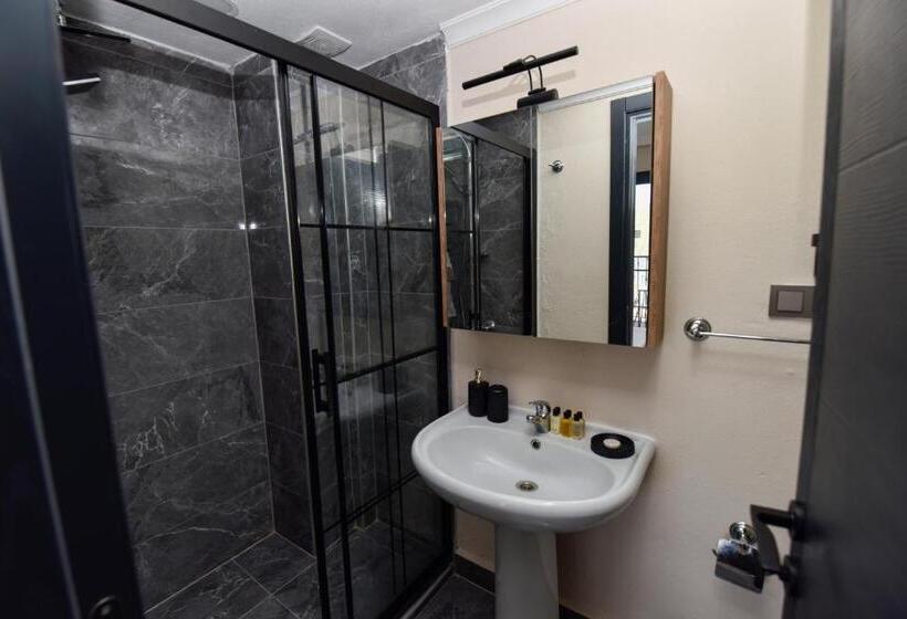 オーシャンビューデラックスルームバルコニー付き, Mykonut Boutique Suites