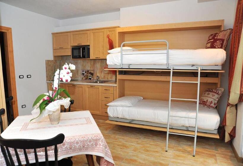 Апартаменты 1 Спальня, Albergo Stelvio