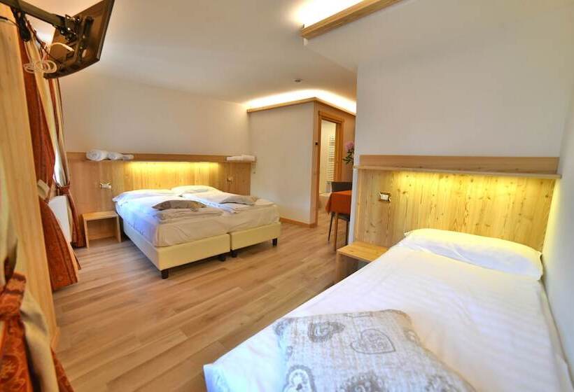 Номер Стандарт Трехместный, Albergo Stelvio