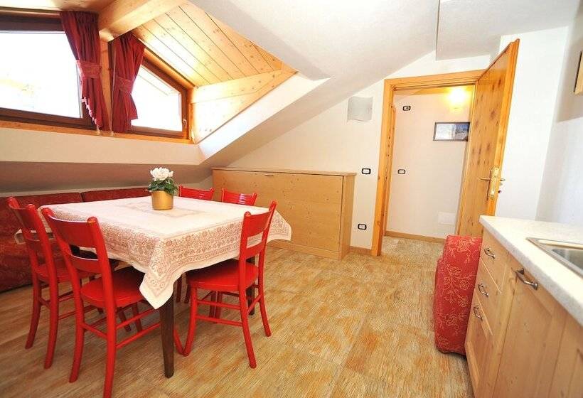 带2个卧室的公寓, Albergo Stelvio