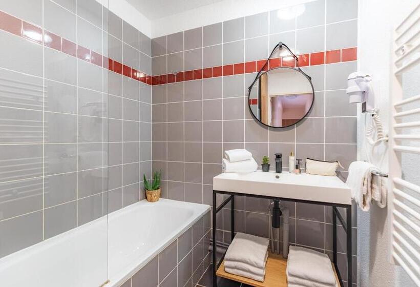 شقة 3 غرف, Appart City Classic Toulouse Saintsimon