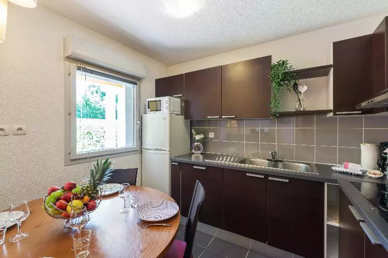 ２ベッドルームアパートメント, Appart City Classic Toulouse Saintsimon