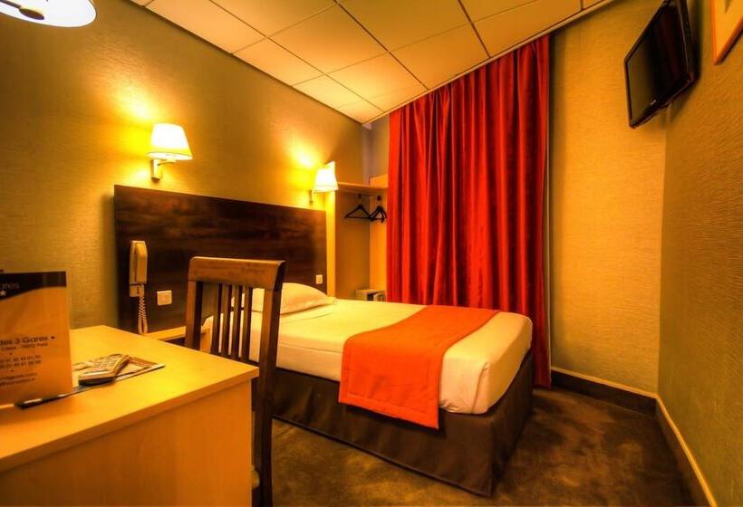 اتاق استاندارد یک نفره, Des Trois Gares