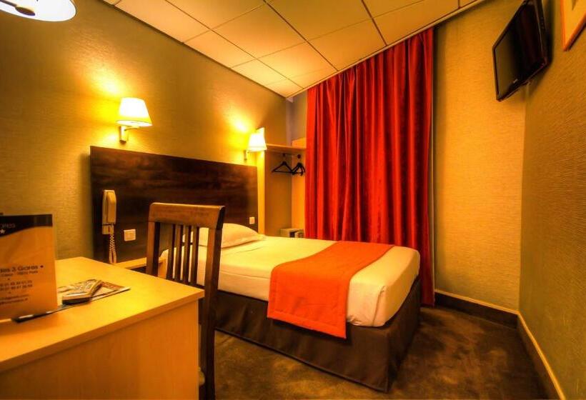 اتاق استاندارد یک نفره, Des Trois Gares