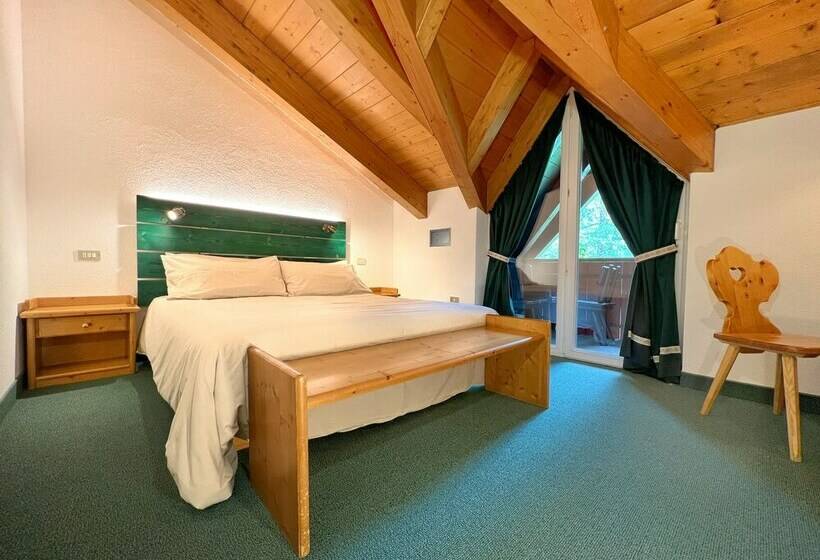 Номер Стандарт Вид на Горы, B&b Garni Villa Campitello