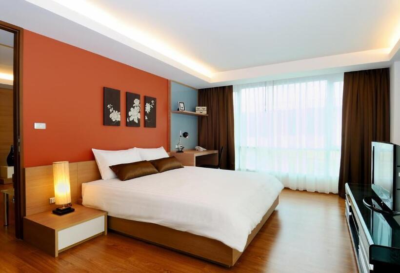 جناح غرفتين نوم, Olive Hotel & Residence Bangkok Sukhumvit 101