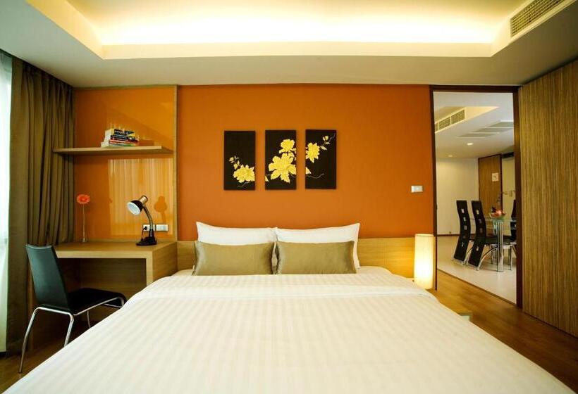 جناح غرفتين نوم, Olive Hotel & Residence Bangkok Sukhumvit 101