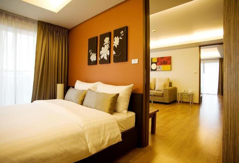 جناح غرفتين نوم, Olive Hotel & Residence Bangkok Sukhumvit 101