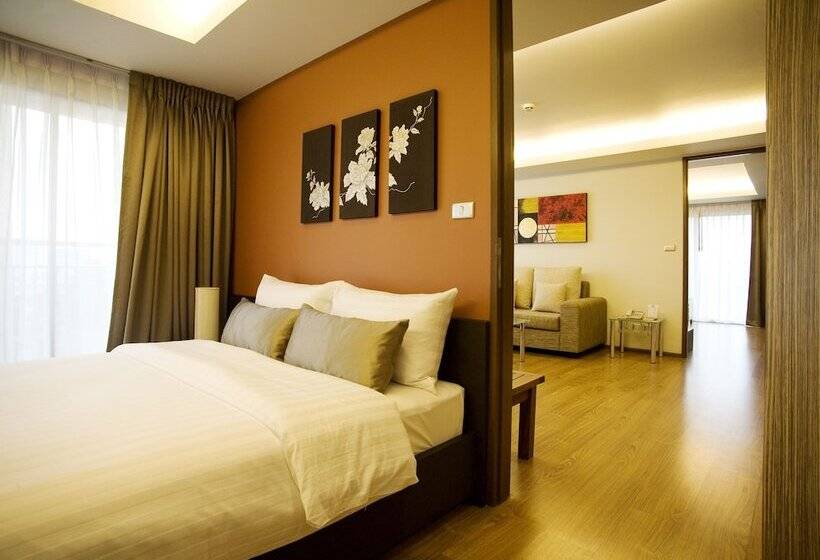 جناح غرفتين نوم, Olive Hotel & Residence Bangkok Sukhumvit 101