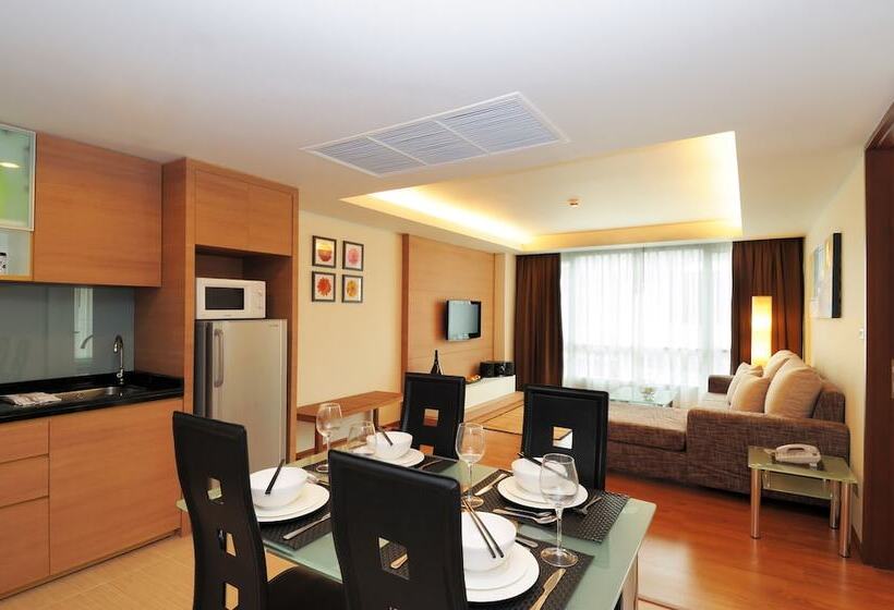 جناح غرفتين نوم, Olive Hotel & Residence Bangkok Sukhumvit 101