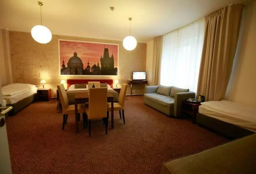 Huoneisto 1 Makuuhuone, Metropolitan Old Town Hotel Czech Leading Hotels