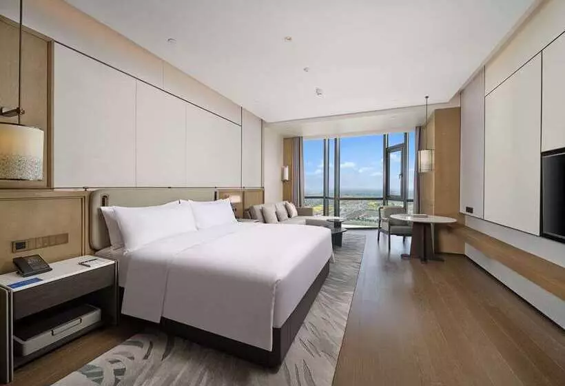 キングサイズベッドのデラックスルーム, Hilton Reading