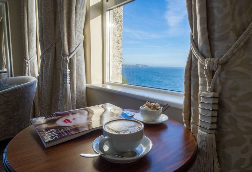 غرفة قياسية فردية مطلة علي البحر, The Carlyon Bay Hotel And Spa