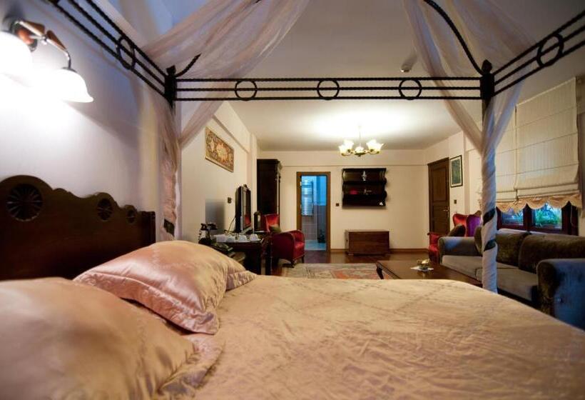 キングサイズベッドのデラックススイート, Villa Sphendone Suites Istanbul