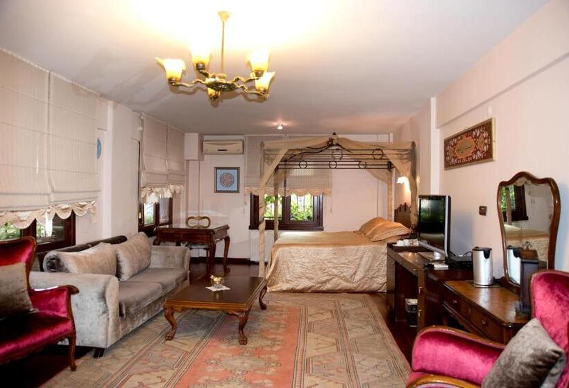 キングサイズベッドのデラックススイート, Villa Sphendone Suites Istanbul