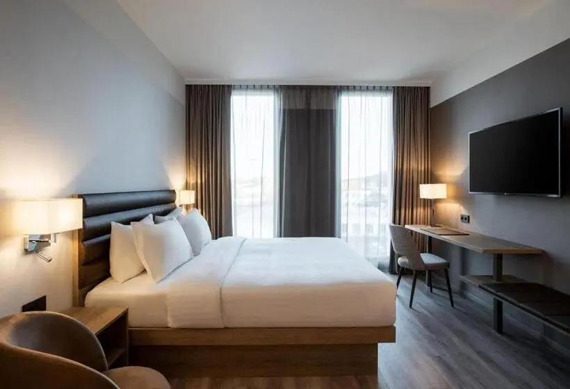 キングサイズベッドのスタンダードルーム, Ac Hotel By Marriott Wuerzburg
