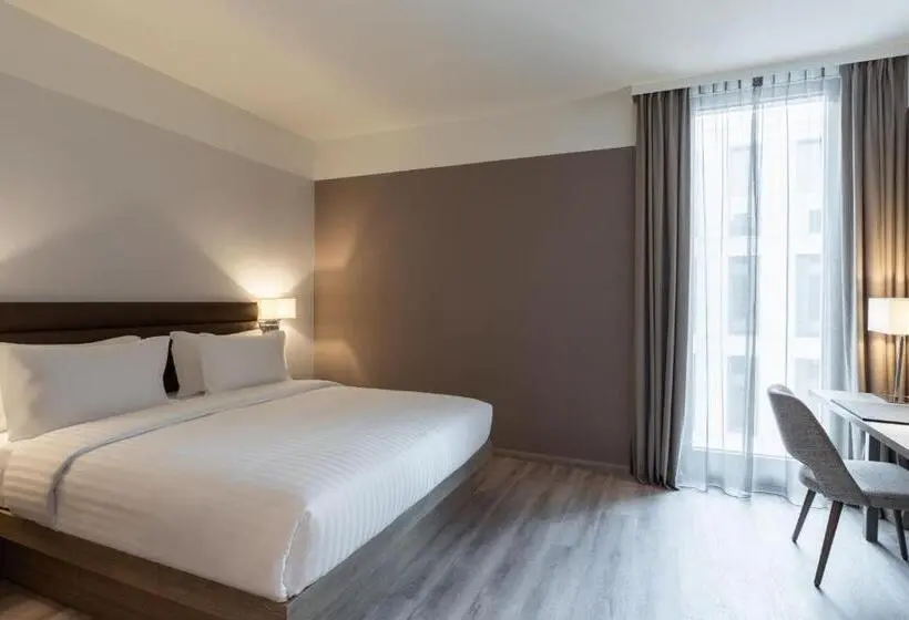キングサイズベッドのスタンダードルーム, Ac Hotel By Marriott Wuerzburg