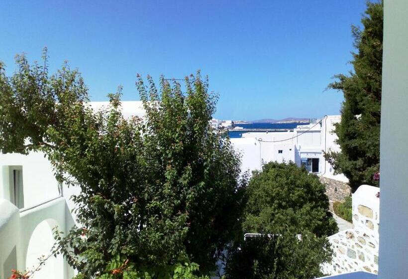 آپارتمان 1 خوابه با بالکن, Island Mykonos Suites & Studios