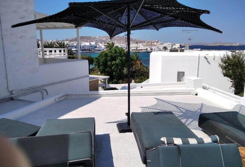 آپارتمان 1 خوابه با بالکن, Island Mykonos Suites & Studios