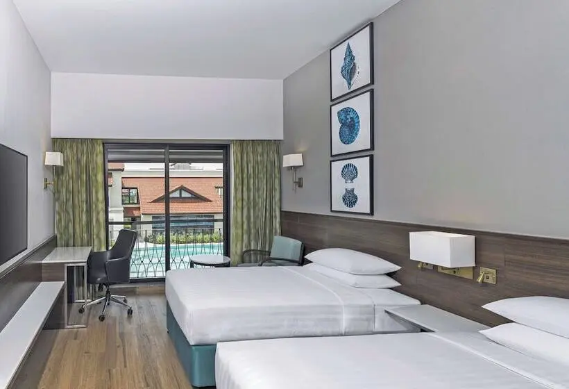 プールの見えるデラックスルーム, Fairfield By Marriott Goa Benaulim