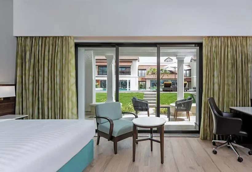 Family studio with pool view, Fairfield By Marriott Goa Benaulim