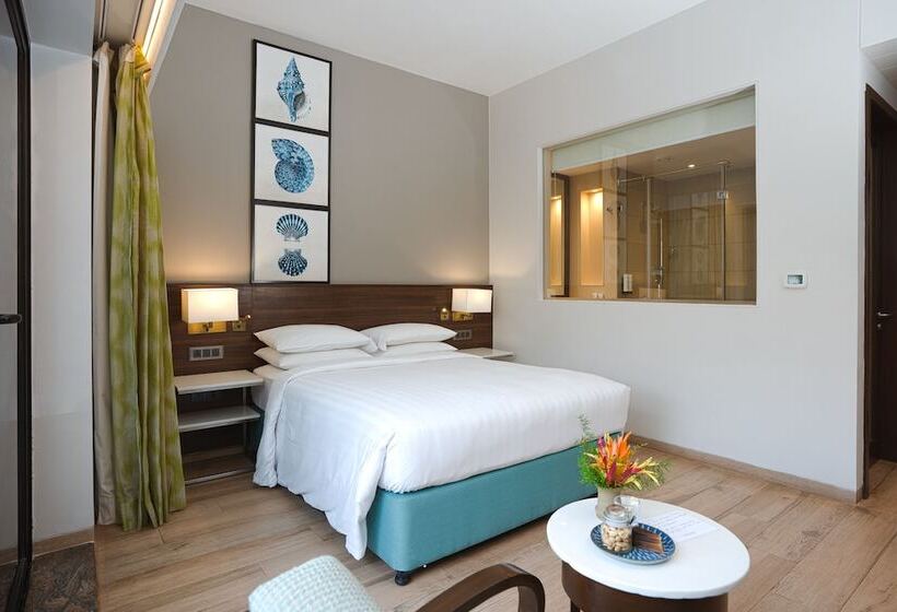 Family studio with pool view, Fairfield By Marriott Goa Benaulim