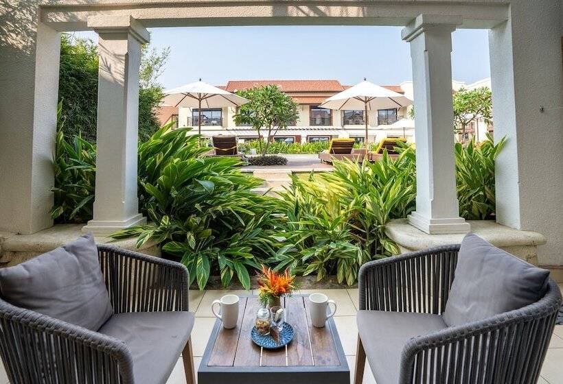 Family studio with pool view, Fairfield By Marriott Goa Benaulim