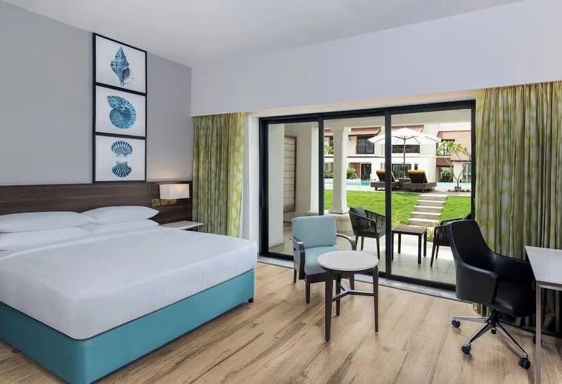 Family studio with pool view, Fairfield By Marriott Goa Benaulim