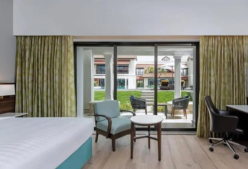 Family studio with pool view, Fairfield By Marriott Goa Benaulim