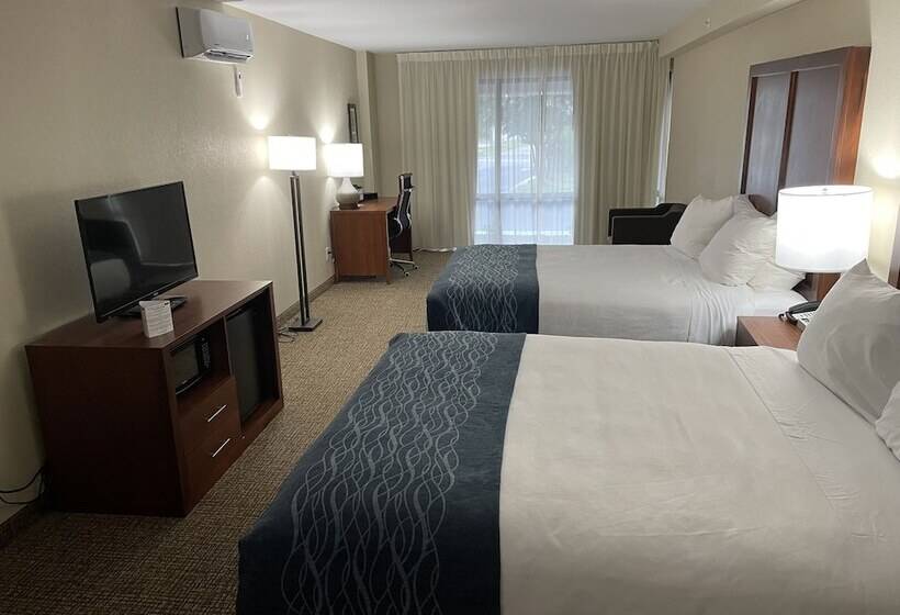 غرفه قياسيه سريرين مزدوجين, Quality Inn & Suites Spring Lake   Fayetteville Near Fort Liberty