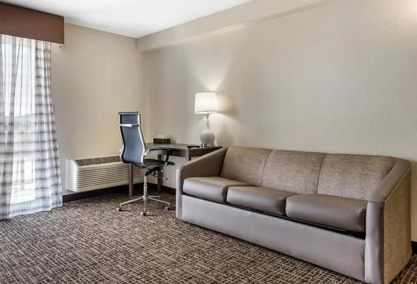 キングサイズベッドのスイートルーム, Quality Inn & Suites Spring Lake   Fayetteville Near Fort Liberty