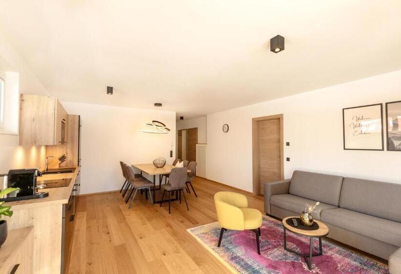 آپارتمان 1 خوابه همکف, Lisal Appartements