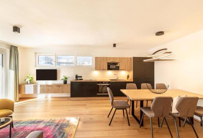 آپارتمان 1 خوابه همکف, Lisal Appartements