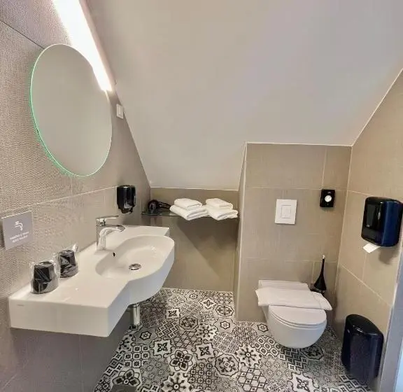 اتاق استاندارد با بالکن, Guesthouse & Camping Danica Bohinj