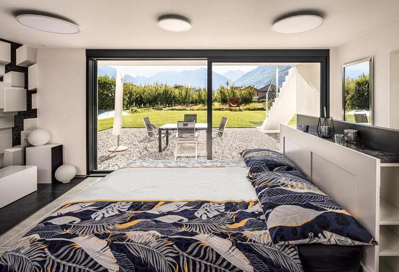 חדר סטנדרט נוף להרים, Alps Spirits   B&b Studio