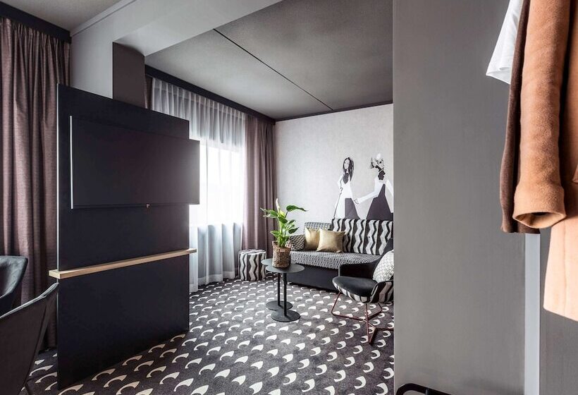 带双人床的标准工作室, Ibis Styles Arnhem Centre