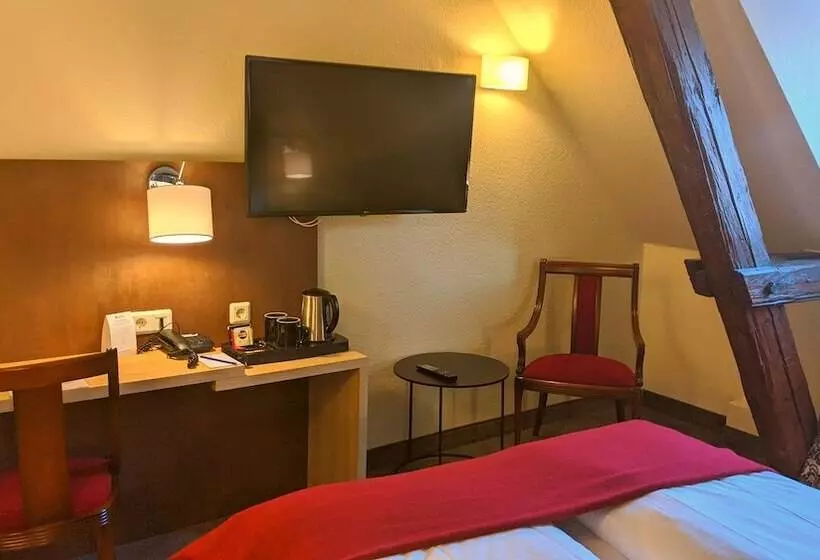 ダブルベッドのクラシックルーム, Best Western Hotel Schlossmühle Quedlinburg