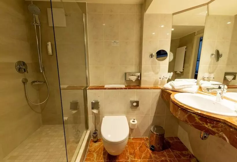 ダブルベッドのクラシックルーム, Best Western Hotel Schlossmühle Quedlinburg