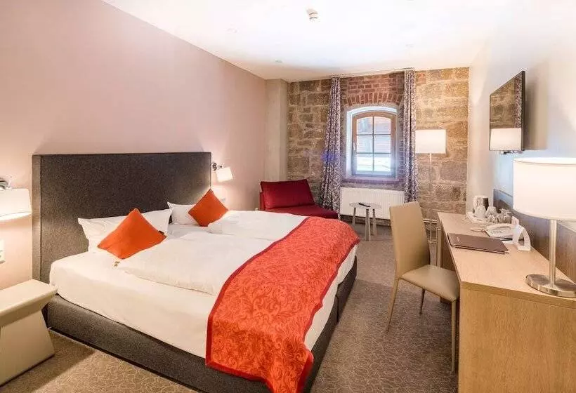 ダブルベッドのクラシックルーム, Best Western Hotel Schlossmühle Quedlinburg