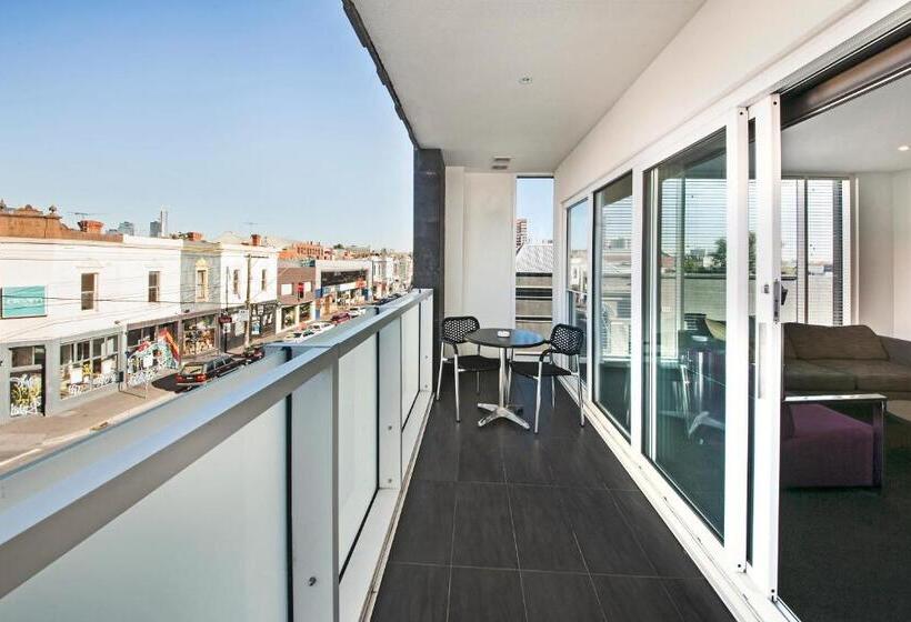 带2个卧室的公寓, Tyrian Serviced Apartments Fitzroy
