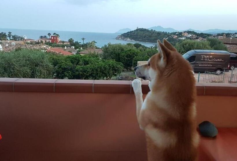 1침실 테라스 아파트 바다 전망, Arbatax Le Terrazze Sul Mare