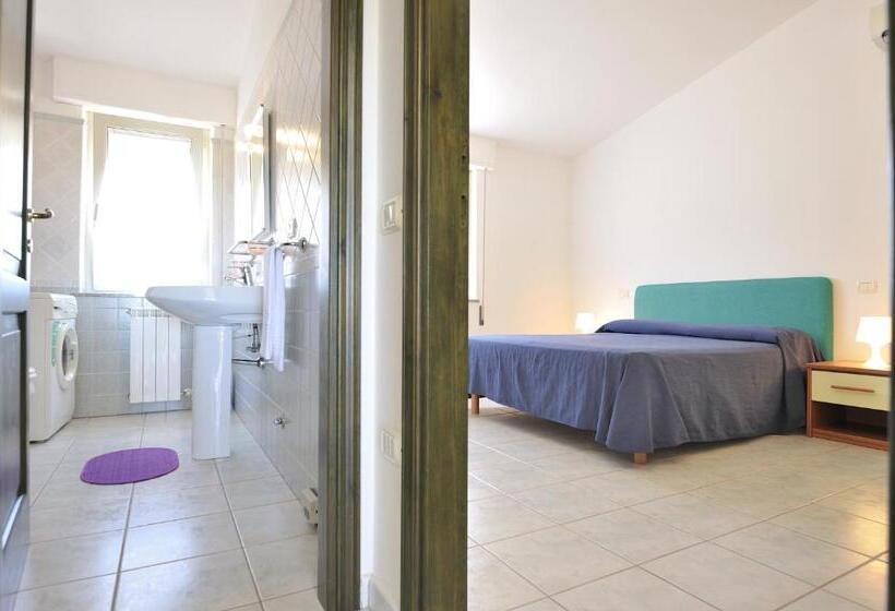 1침실 테라스 아파트 바다 전망, Arbatax Le Terrazze Sul Mare