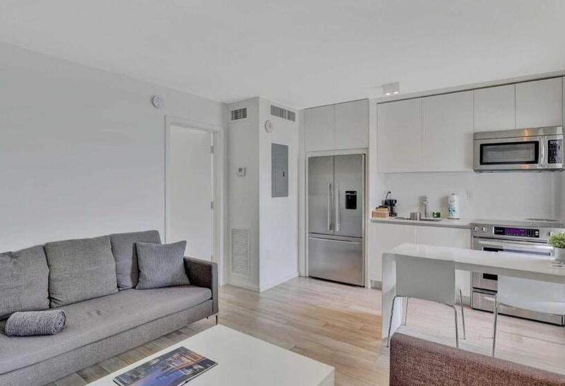 Апартаменты 1 Спальня, Beach Haus Key Biscayne Contemporary Apartments
