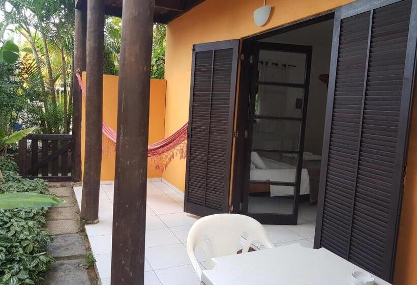 스탠다드 룸 풀장 전망, Chalés E Flats Recanto Primavera