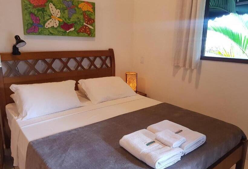 스탠다드 룸 풀장 전망, Chalés E Flats Recanto Primavera