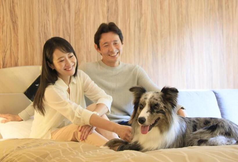 Quarto standart vista jardim, ゆとりろガーデン北軽井沢 With Dogs