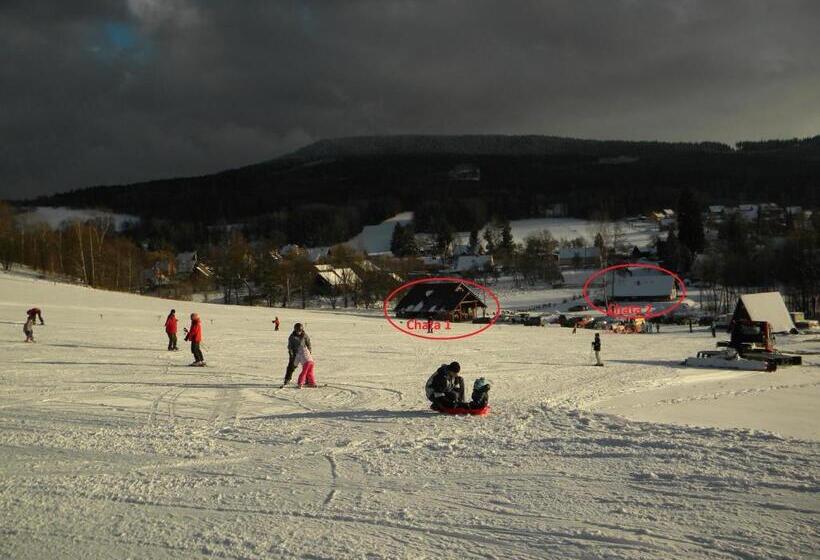 Люкс Кровать Кинг, Penzion A Apartmány Skipark Hraběšice