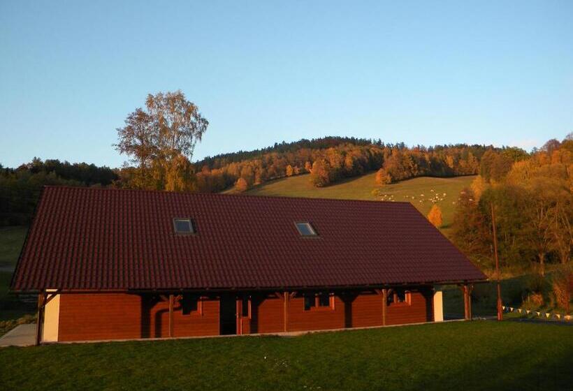 带大床的套房, Penzion A Apartmány Skipark Hraběšice