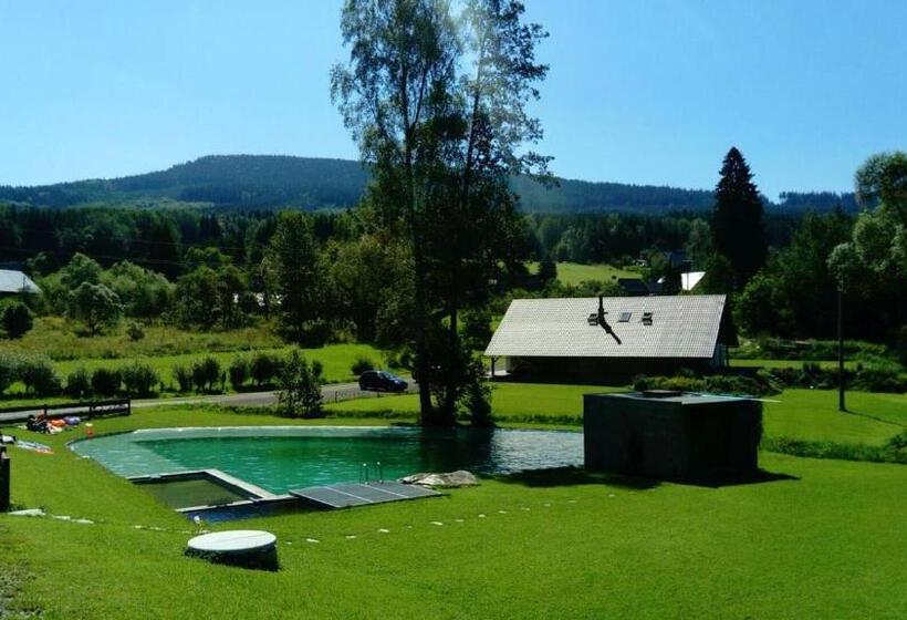Люкс Кровать Кинг, Penzion A Apartmány Skipark Hraběšice