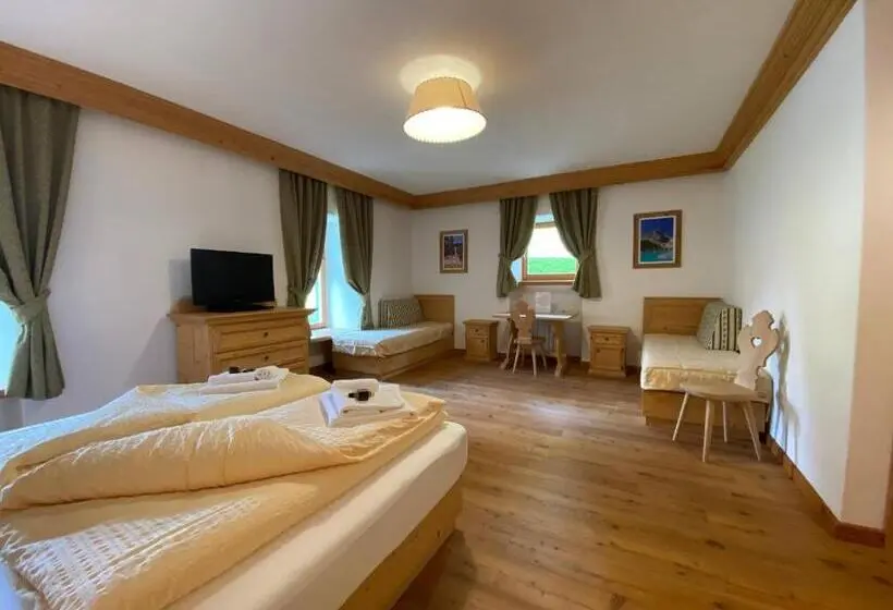 デラックスの４人部屋, Ristorante Rifugio Ospitale